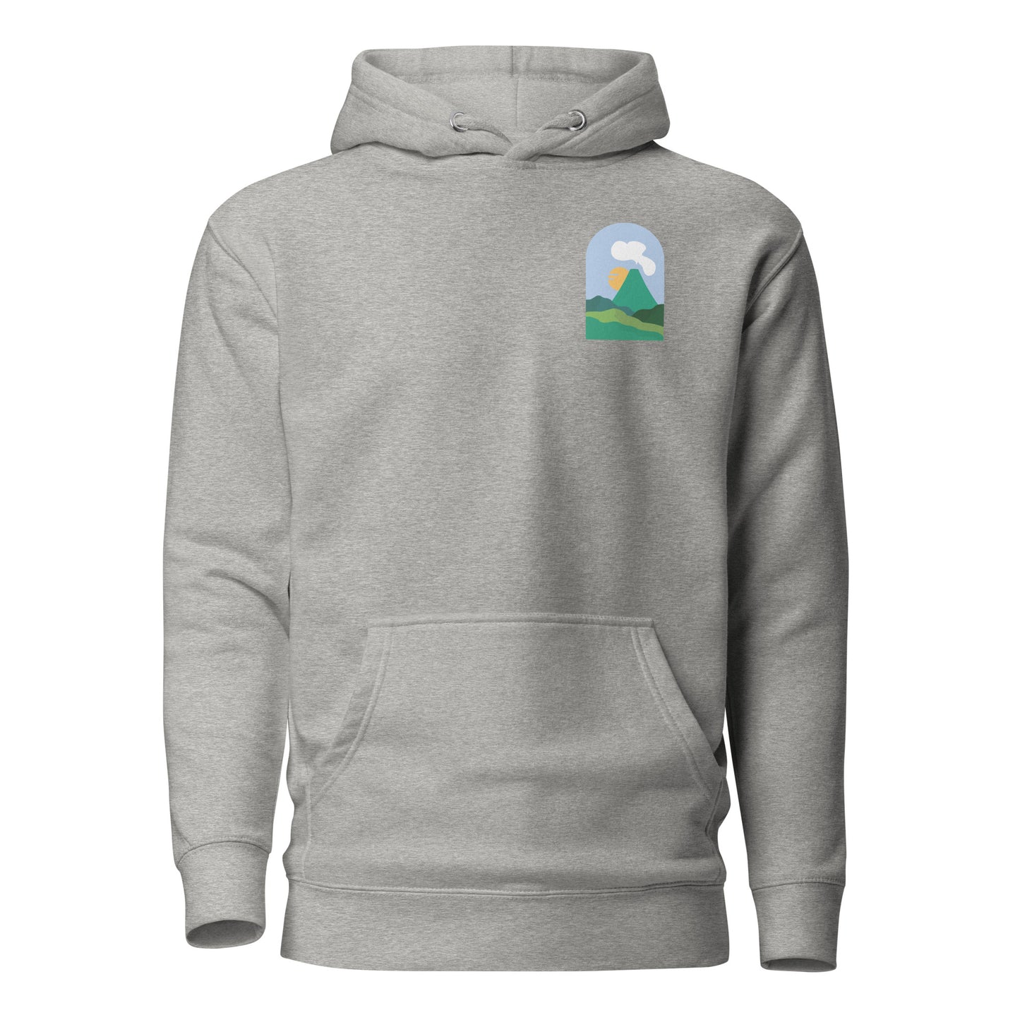 Sweat à capuche Volcanique unisexe molletonné