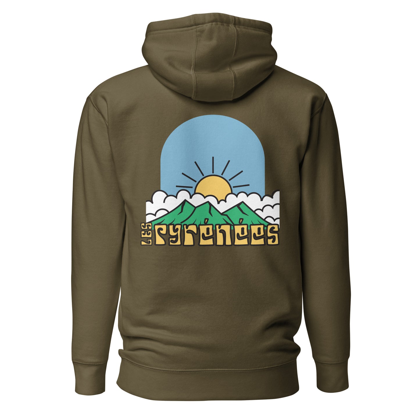 Sweat Pyrénées unisexe molletonné